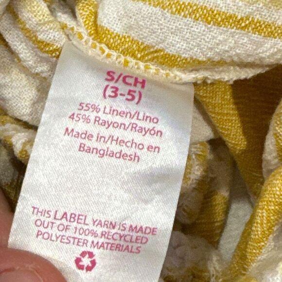 NoBo linen striped pants size small - Picture 4 of 5